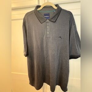 Tommy Bahama Gray Polo Shirt for Men